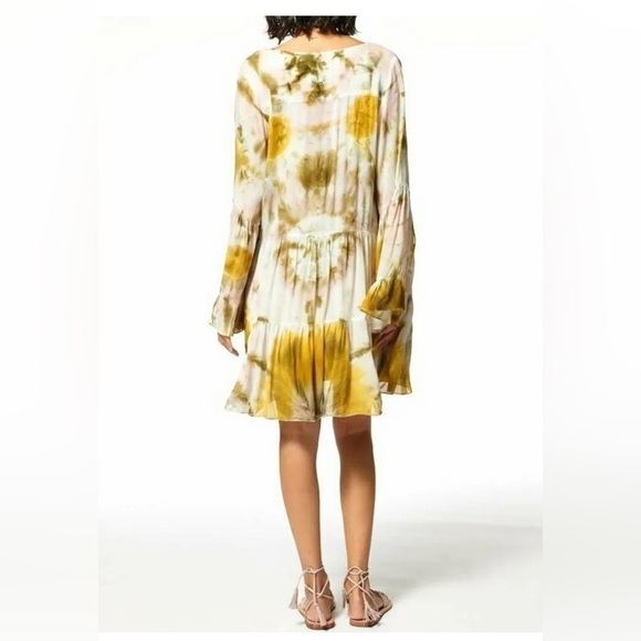 Young Fabulous & Broke Rosa Mini Dress Olive XS NWT - Picture 2 of 12